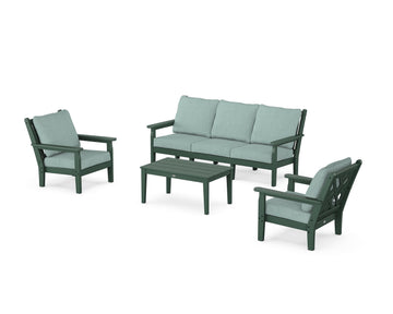 Chippendale 4-Piece Deep Seating Set with Sofa