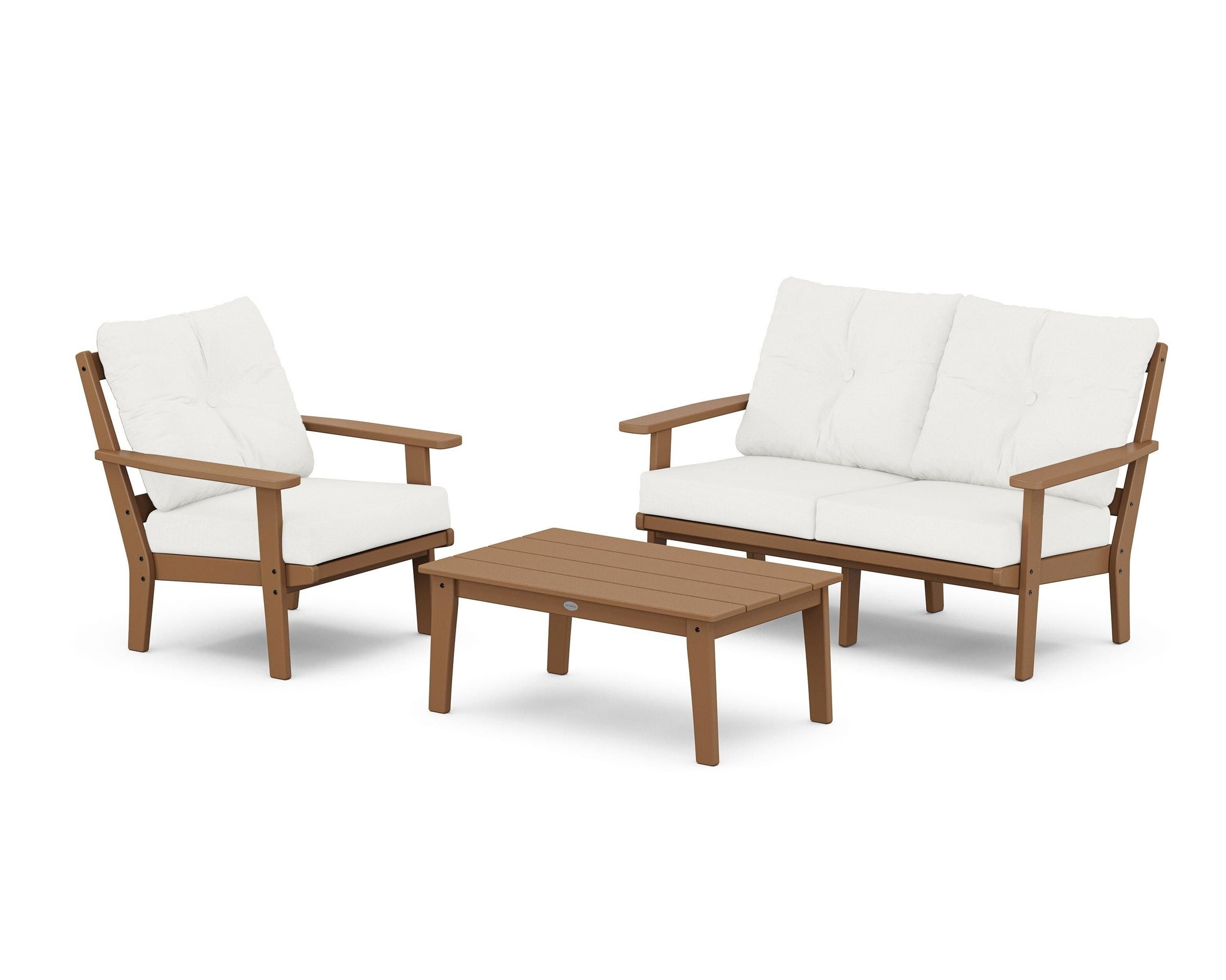 Prairie 3-Piece Deep Seating Set with Loveseat
