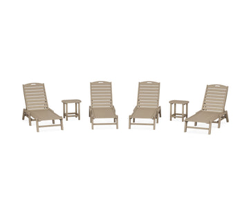 Nautical Chaise 6-Piece Set