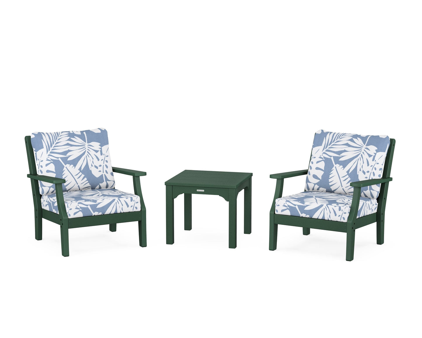 Chinoiserie 3-Piece Deep Seating Set