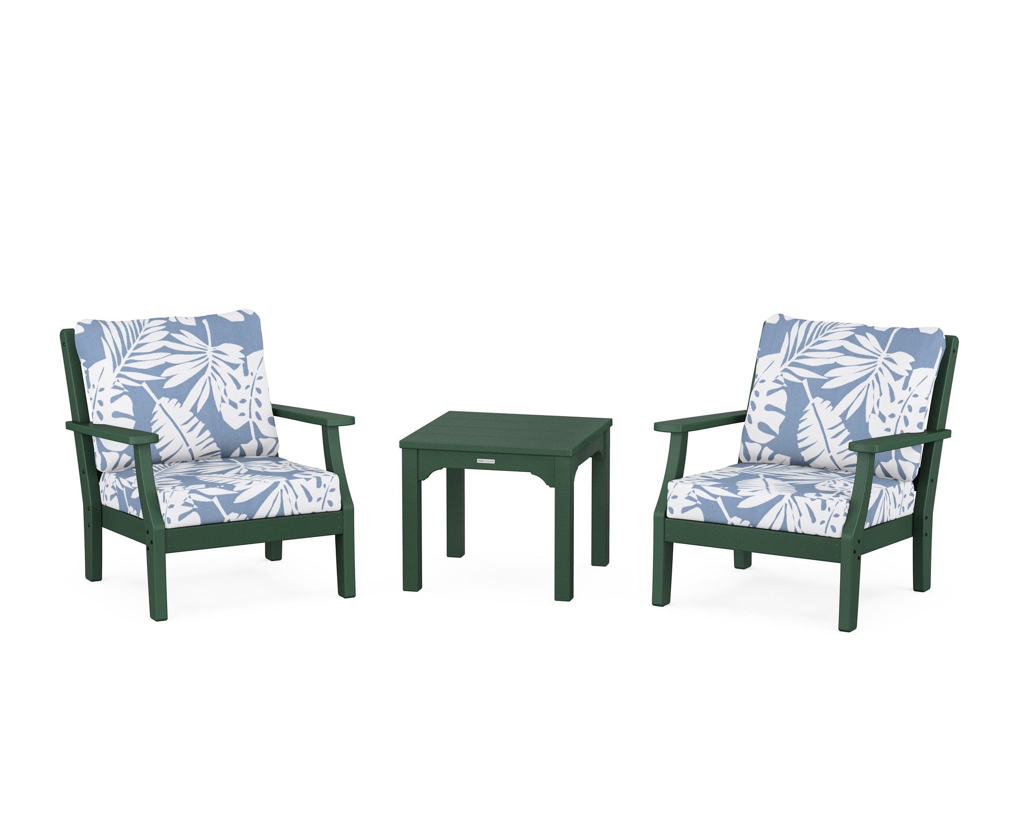 Chinoiserie 3-Piece Deep Seating Set