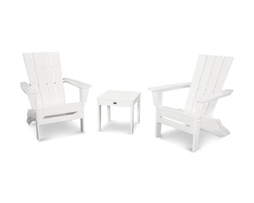 Quattro Folding Chair 3-Piece Adirondack Set