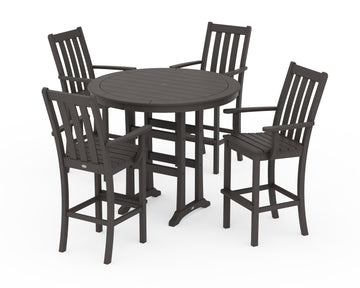 Vineyard 5-Piece Round Bar Set
