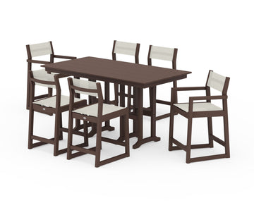 EDGE Sling 7-Piece Farmhouse Counter Set