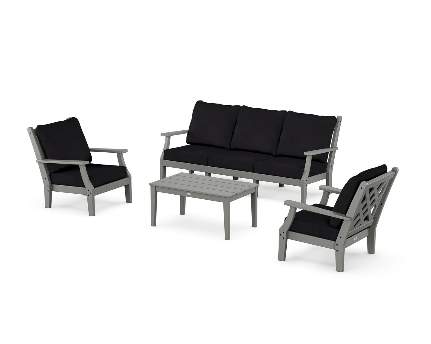 Wovendale 4-Piece Deep Seating Set with Sofa
