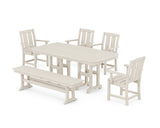 Mission 6-Piece Dining Set with Bench