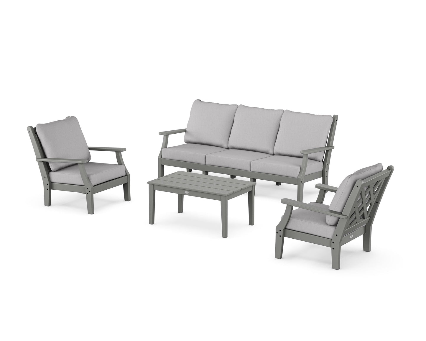 Wovendale 4-Piece Deep Seating Set with Sofa