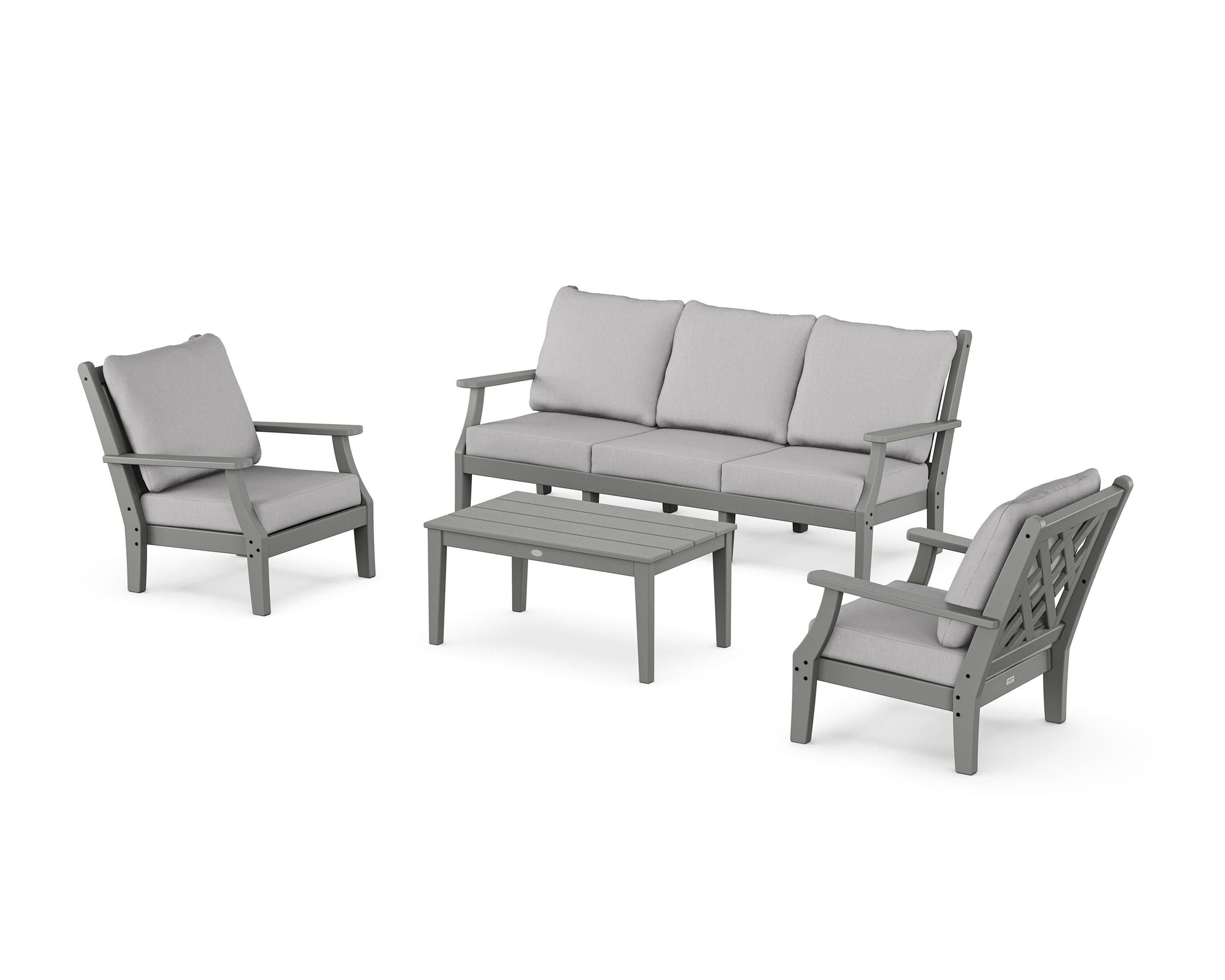 Wovendale 4-Piece Deep Seating Set with Sofa