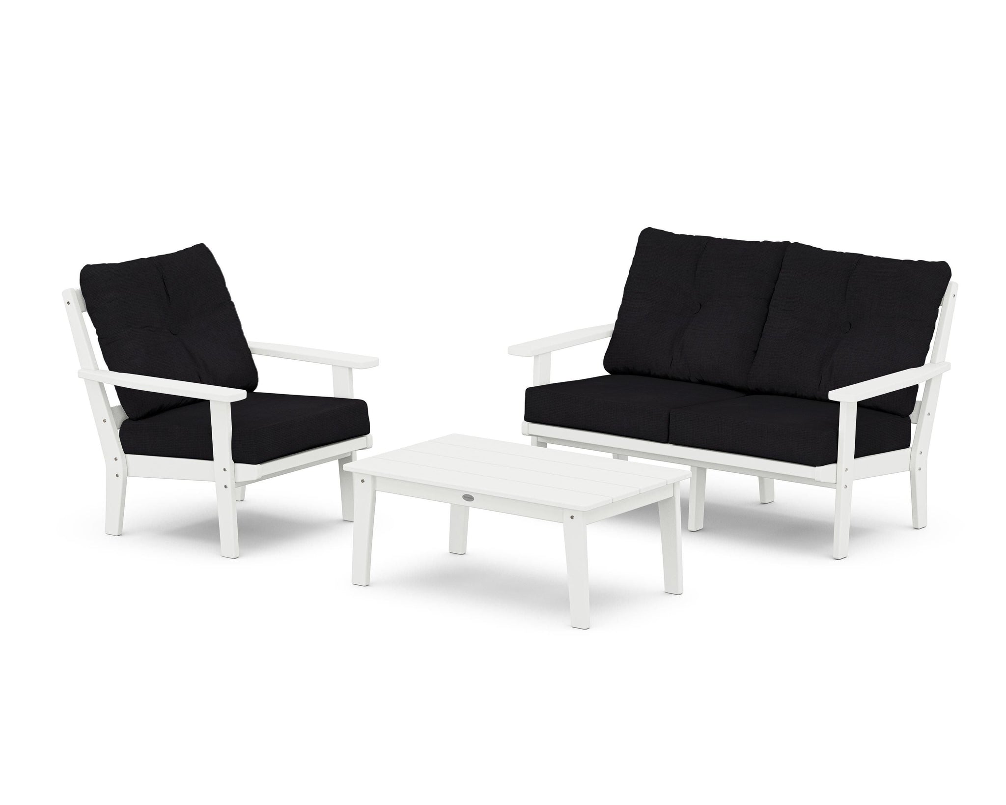 Prairie 3-Piece Deep Seating Set with Loveseat