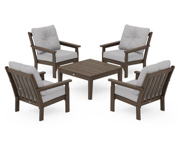 Vineyard 5-Piece Deep Seating Conversation Set