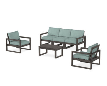 EDGE Sectional 4-Piece Deep Seating Set with Sofa