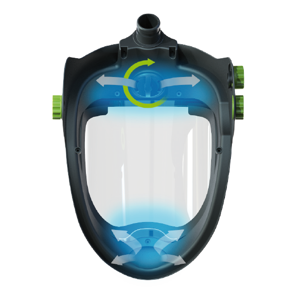 Optrel Clearmaxx Face Shield w/ e3000X PAPR - 4900.251