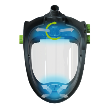 Optrel Clearmaxx Face Shield w/ e3000X PAPR - 4900.251