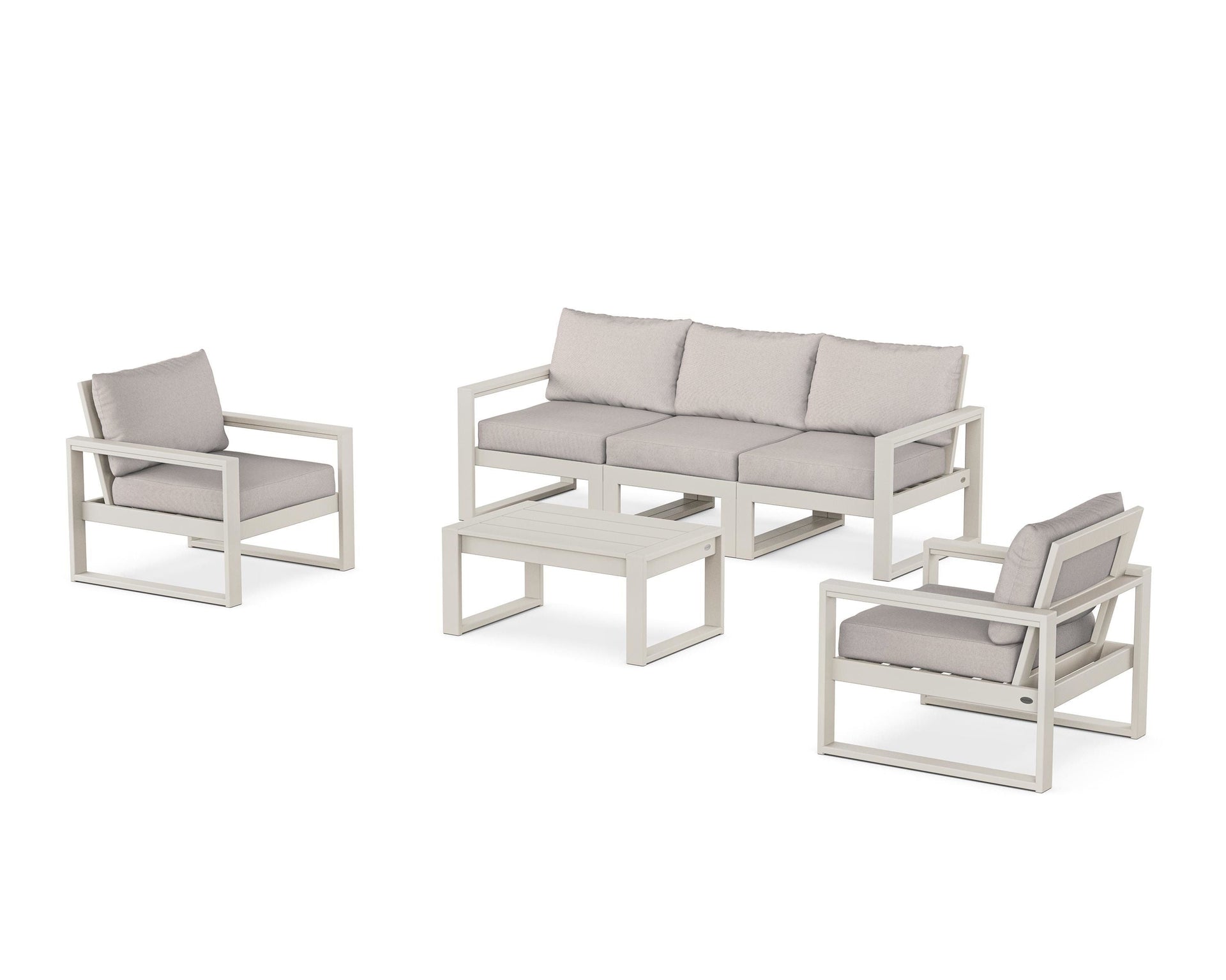 EDGE Sectional 4-Piece Deep Seating Set with Sofa