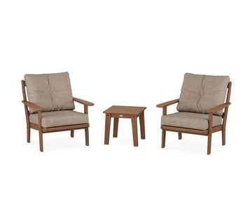 Mission 3-Piece Deep Seating Set