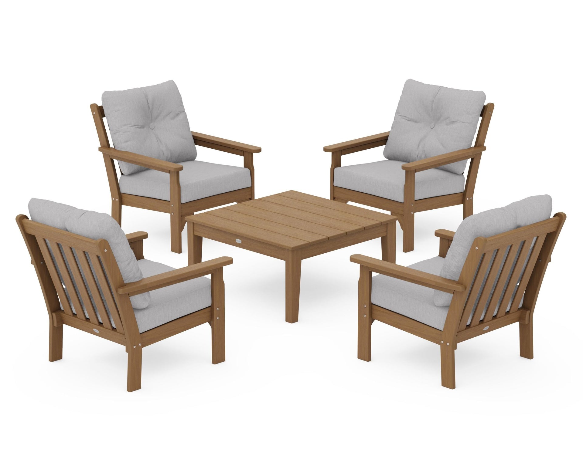 Vineyard 5-Piece Deep Seating Conversation Set