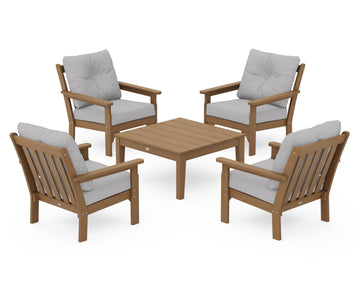 Vineyard 5-Piece Deep Seating Conversation Set