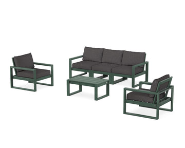 EDGE Sectional 4-Piece Deep Seating Set with Sofa