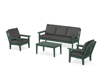 Cottage 4-Piece Deep Seating Set with Sofa