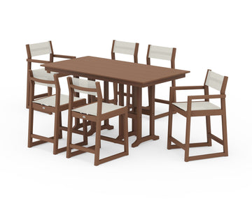EDGE Sling 7-Piece Farmhouse Counter Set
