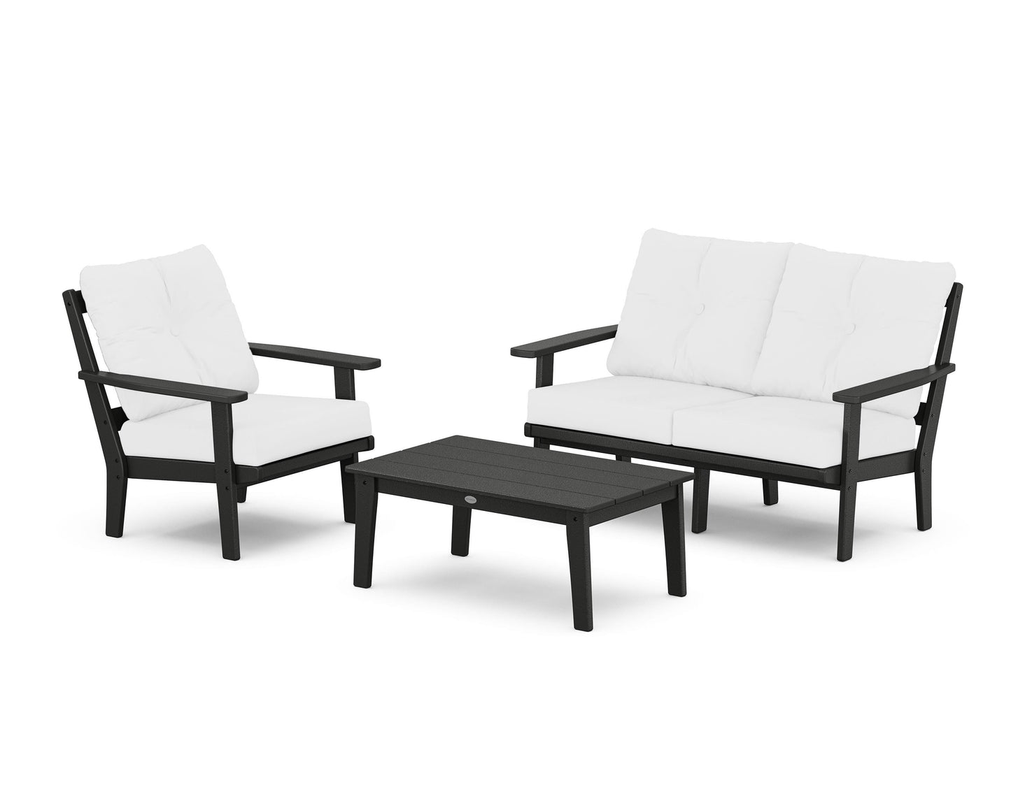 Prairie 3-Piece Deep Seating Set with Loveseat