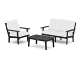 Prairie 3-Piece Deep Seating Set with Loveseat