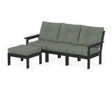 Vineyard 4-Piece Sectional with Ottoman