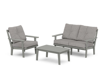 Oxford 3-Piece Deep Seating Set with Loveseat