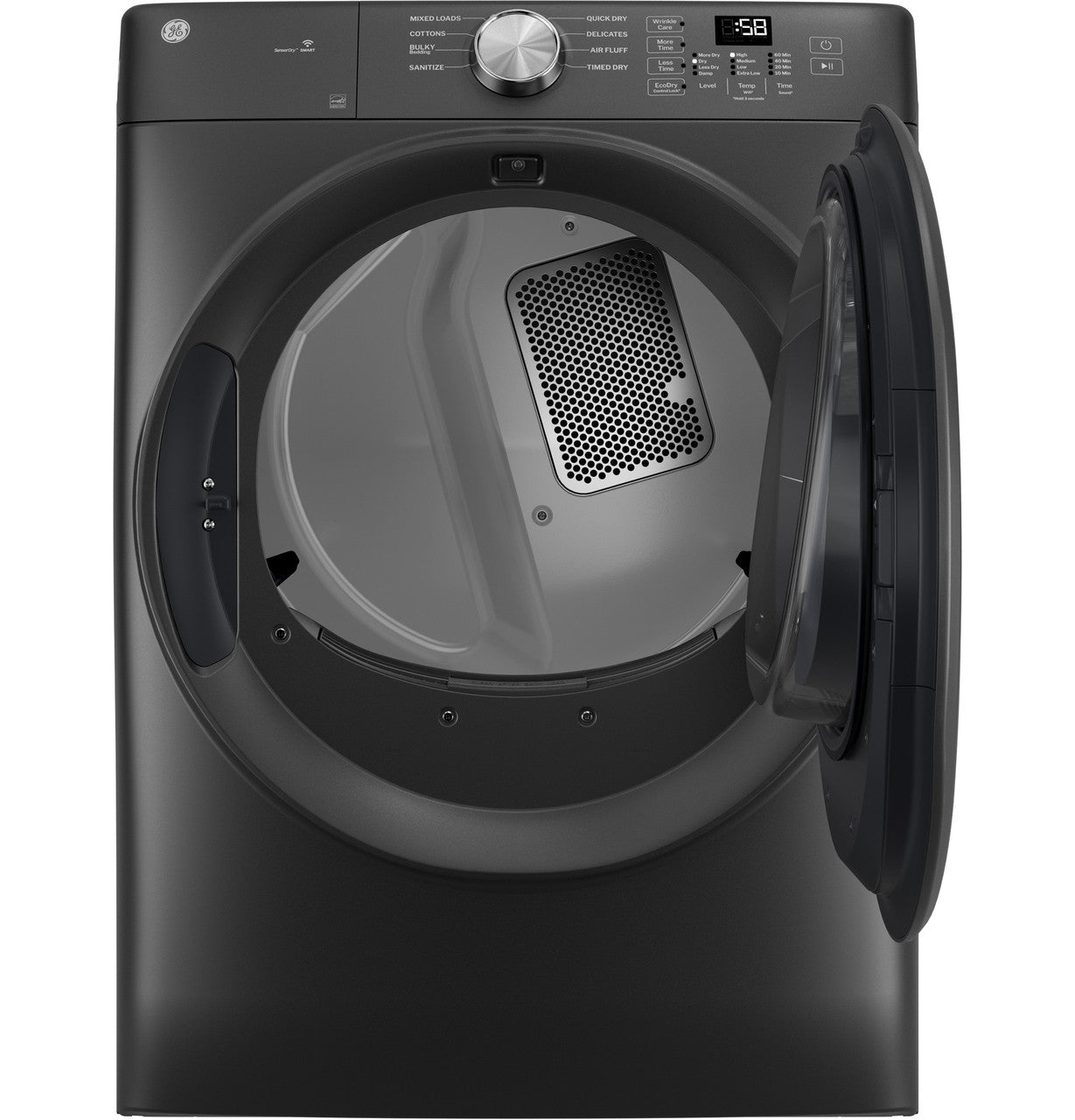 GE® ENERGY STAR® 7.8 cu. ft. Capacity Smart Front Load Electric Dryer