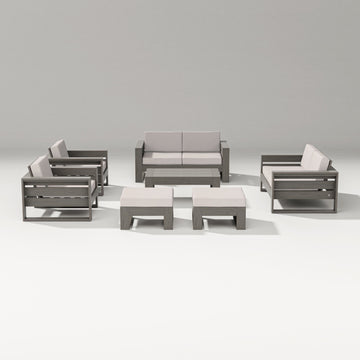 Latitude 7-Piece Lounge Loveseat Set