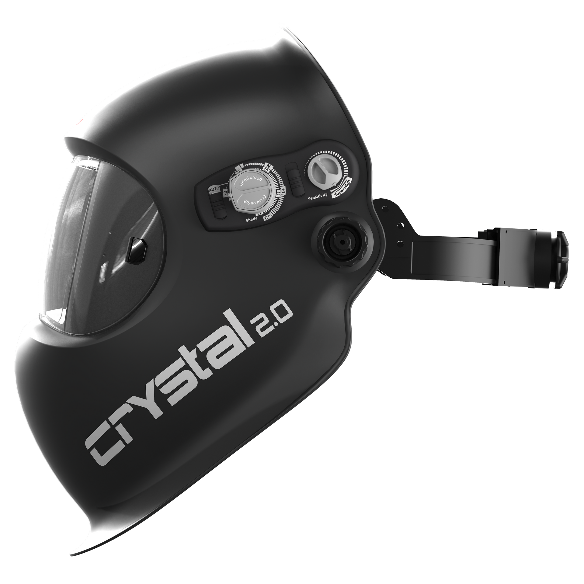 Optrel Crystal 2.0 Welding Helmet, Black - 1006.901
