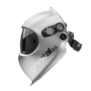 Optrel Crystal 2.0 Welding Helmet, Silver - 1006.900