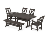 Braxton 6-Piece Dining Set with Trestle Legs