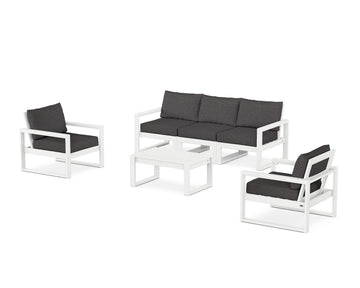 EDGE Sectional 4-Piece Deep Seating Set with Sofa