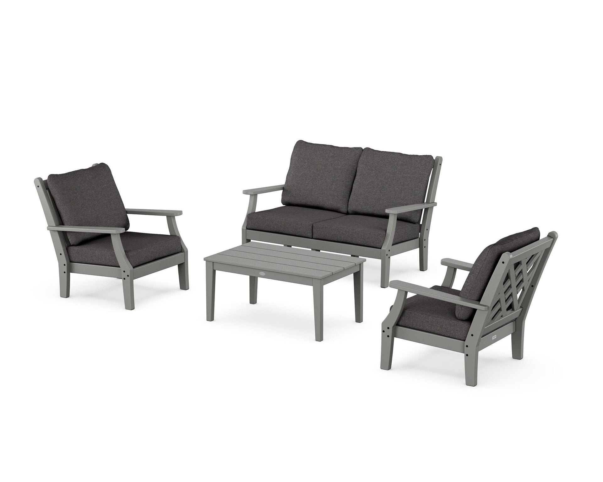 Wovendale 4-Piece Deep Seating Set with Loveseat