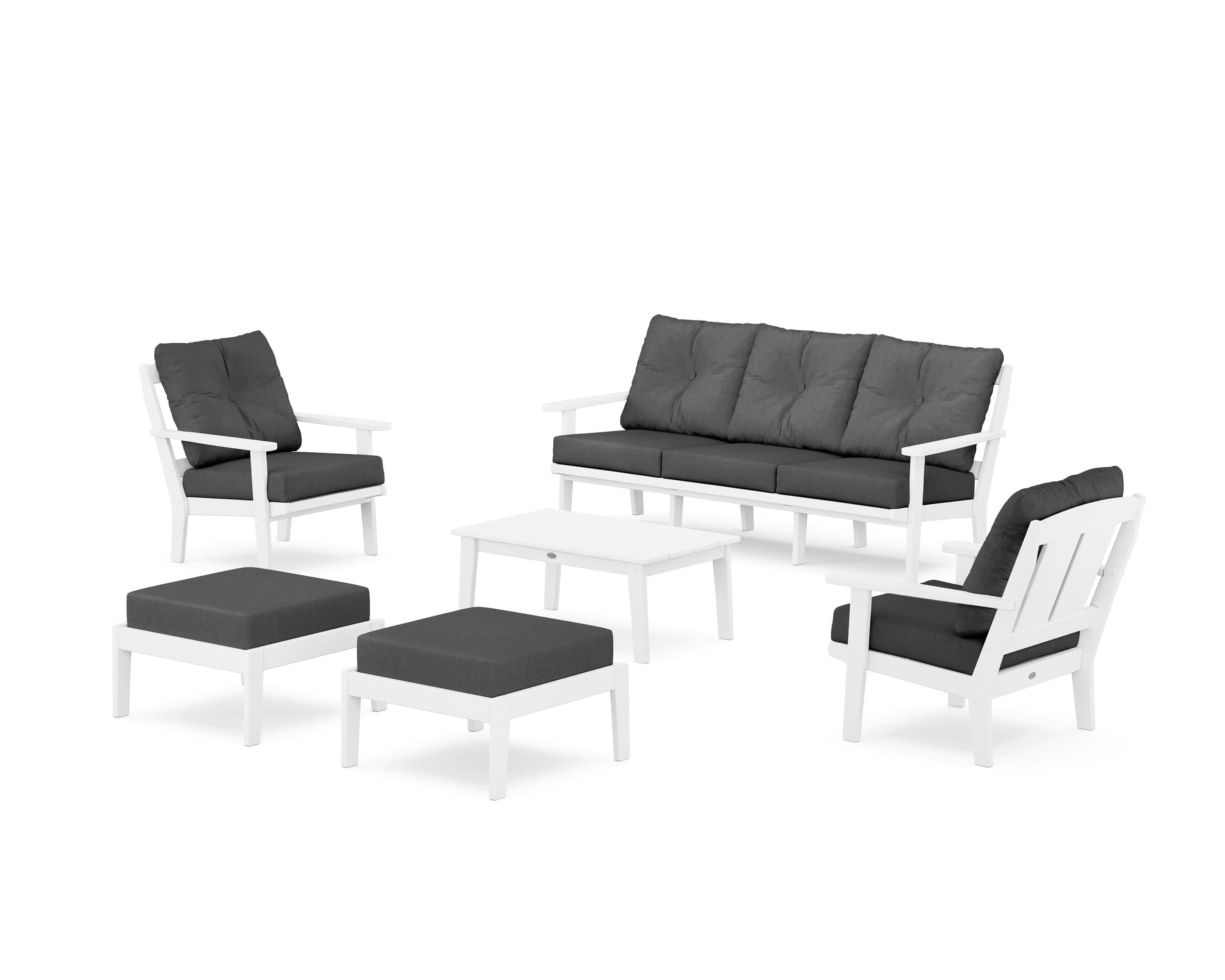 Mission 6-Piece Lounge Sofa Set
