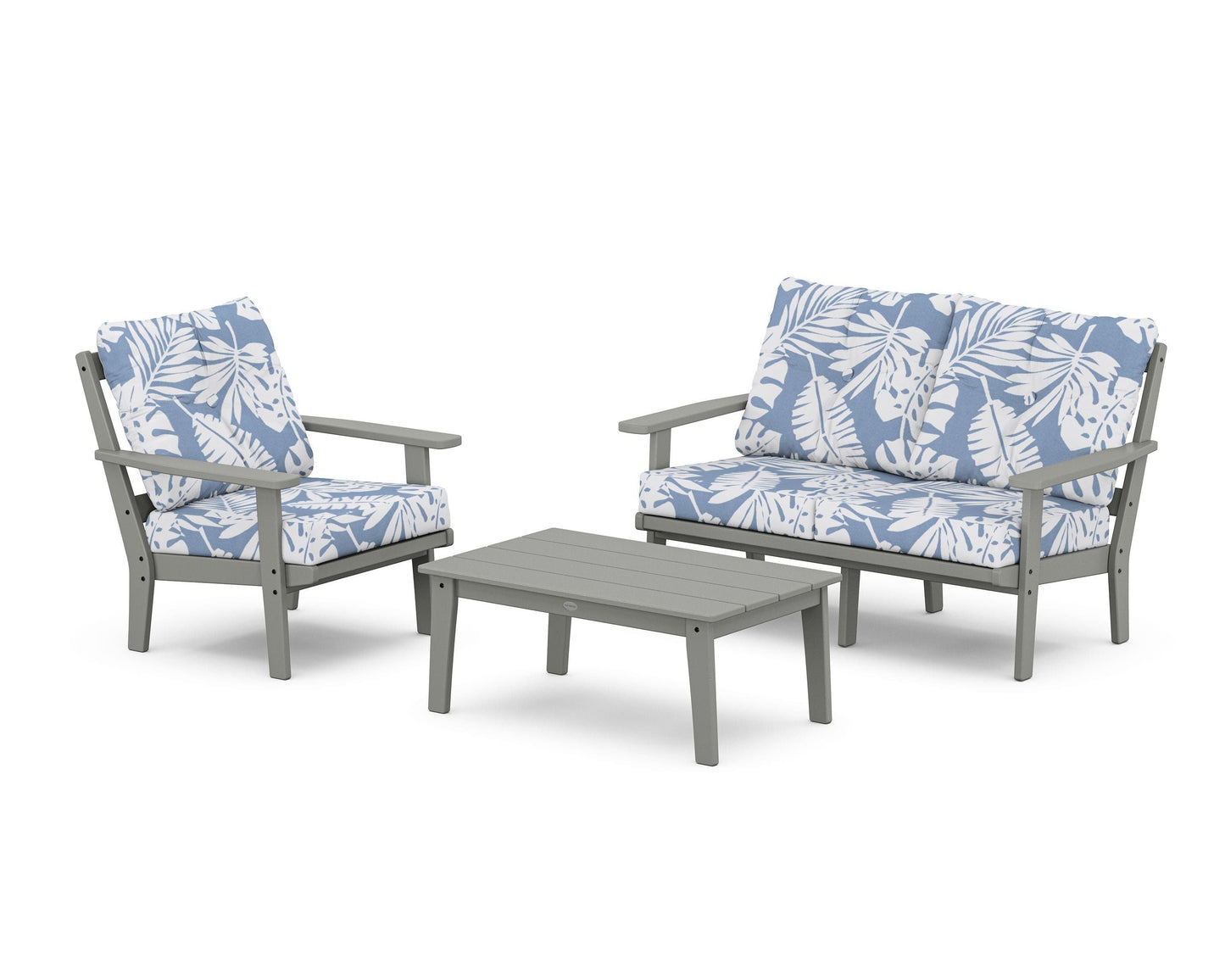 Prairie 3-Piece Deep Seating Set with Loveseat