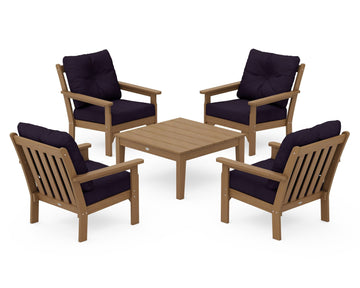 Vineyard 5-Piece Deep Seating Conversation Set