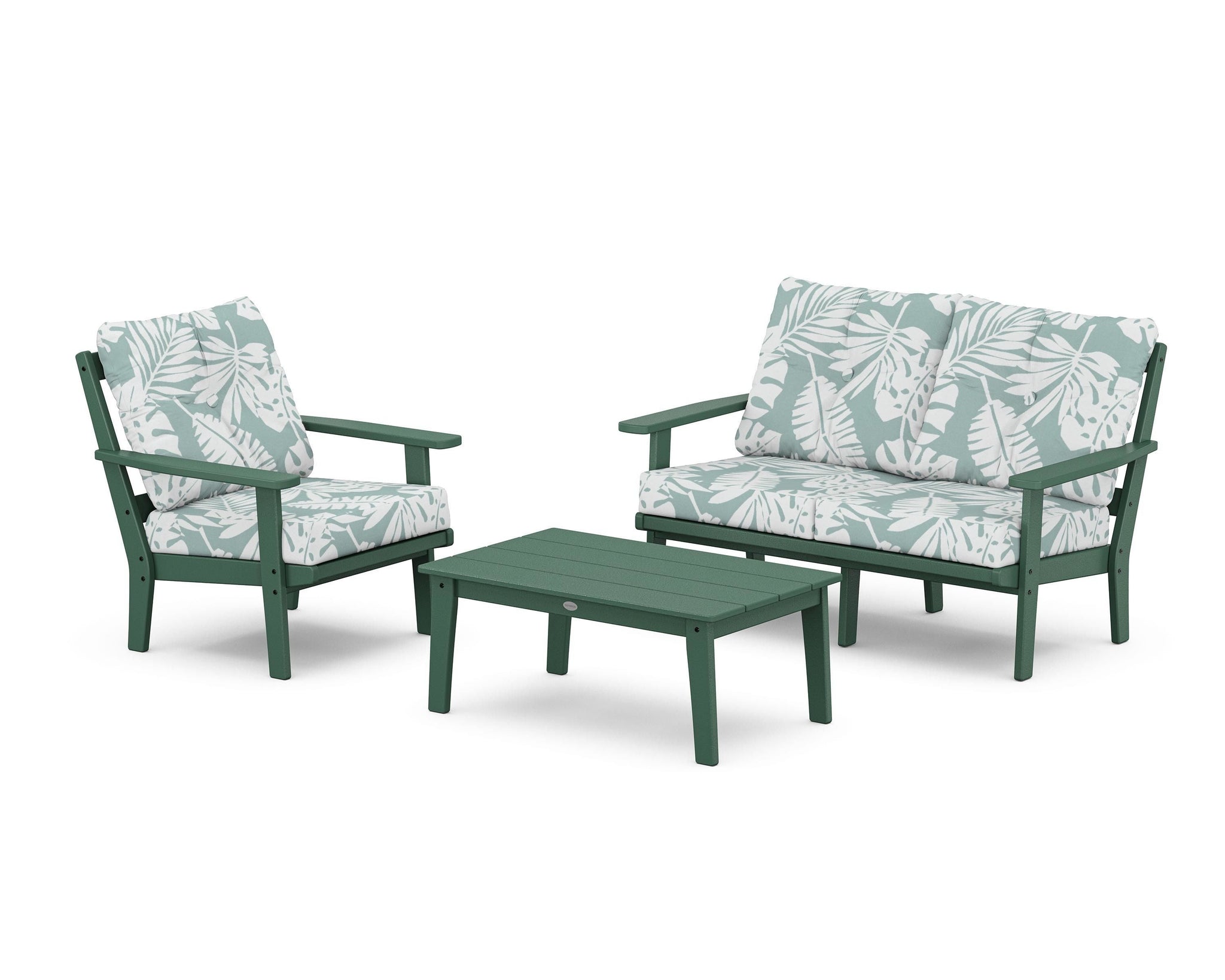 Prairie 3-Piece Deep Seating Set with Loveseat