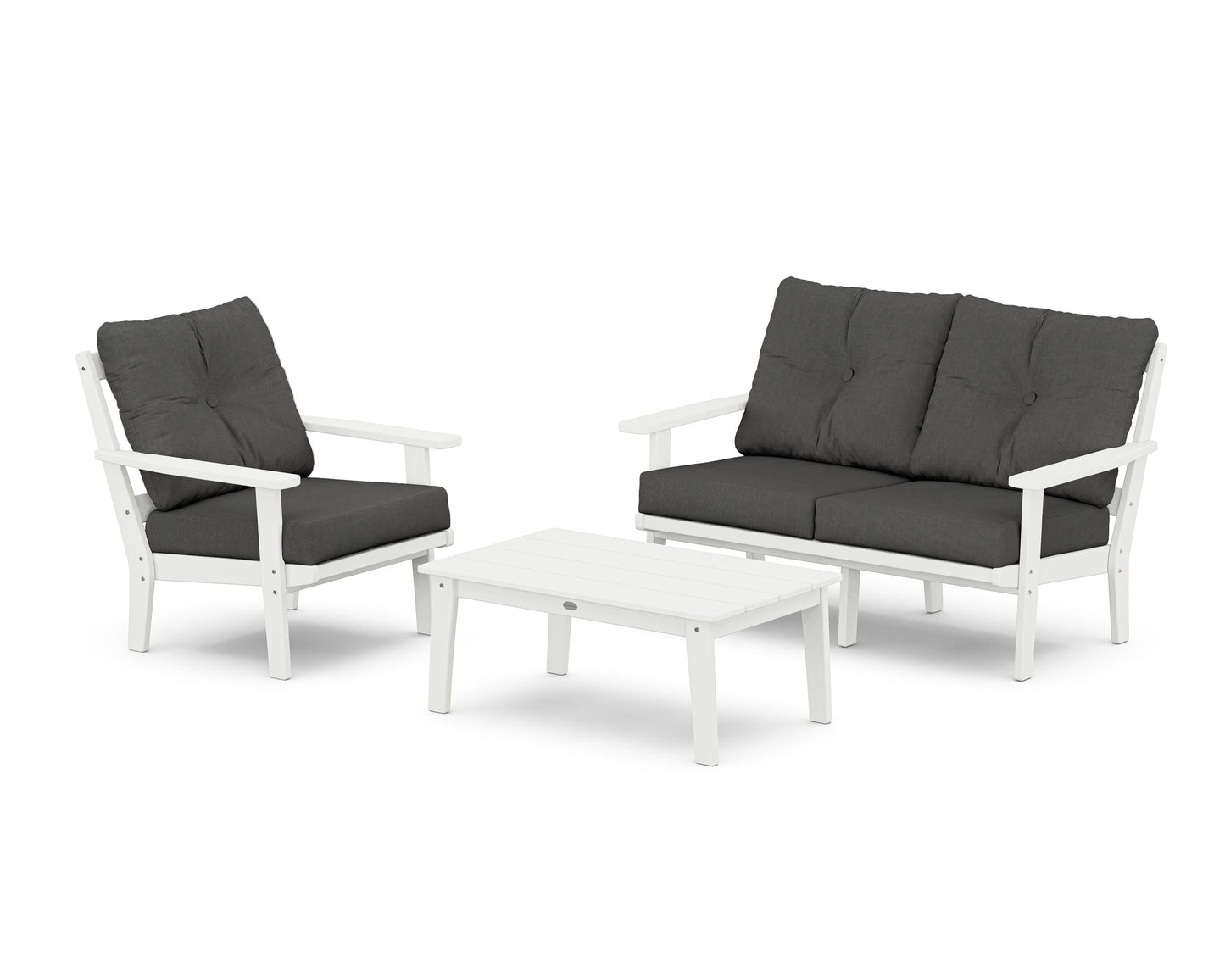 Prairie 3-Piece Deep Seating Set with Loveseat