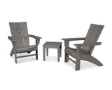 Modern 3-Piece Curveback  Adirondack Set