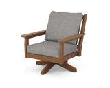 Chippendale Deep Seating Swivel Chair