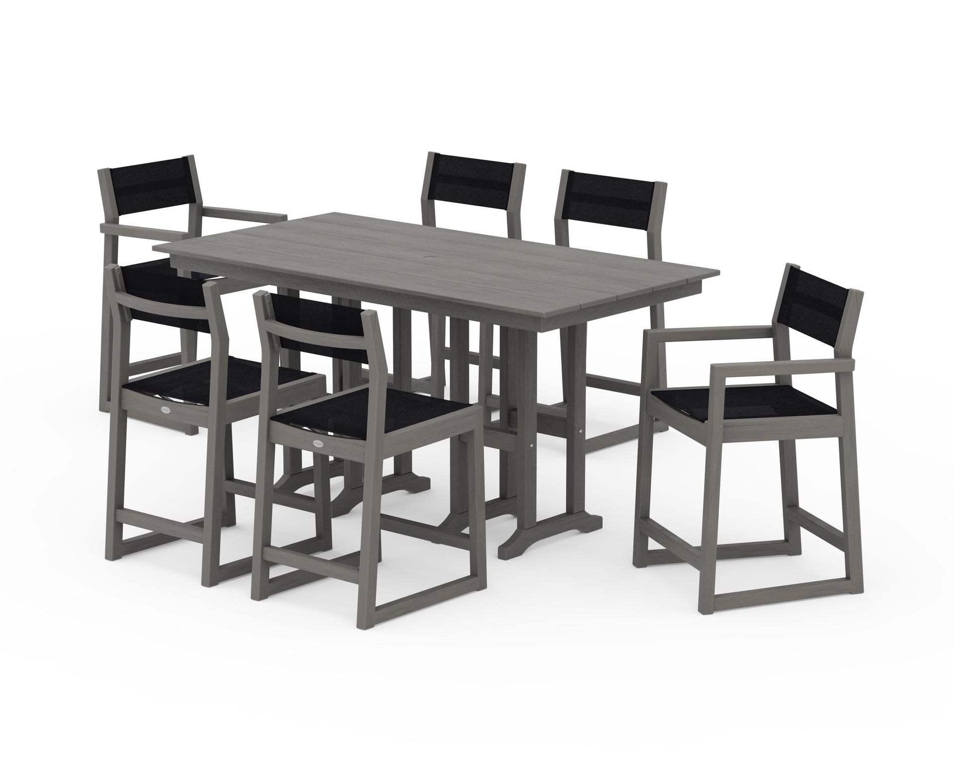 EDGE Sling 7-Piece Farmhouse Counter Set