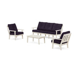 Oxford 4-Piece Deep Seating Set with Sofa