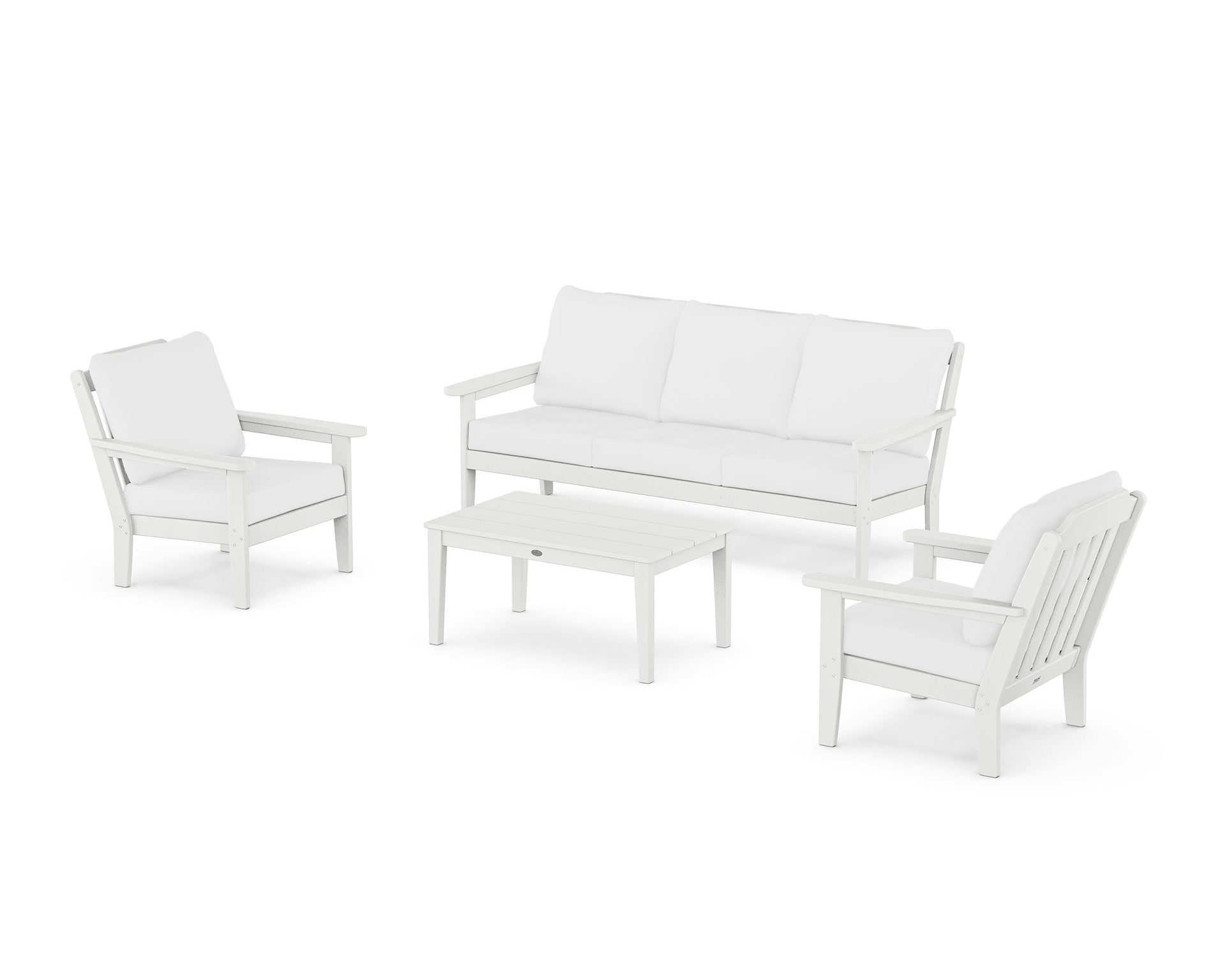 Cottage 4-Piece Deep Seating Set with Sofa