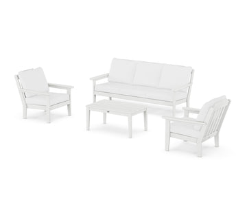 Cottage 4-Piece Deep Seating Set with Sofa