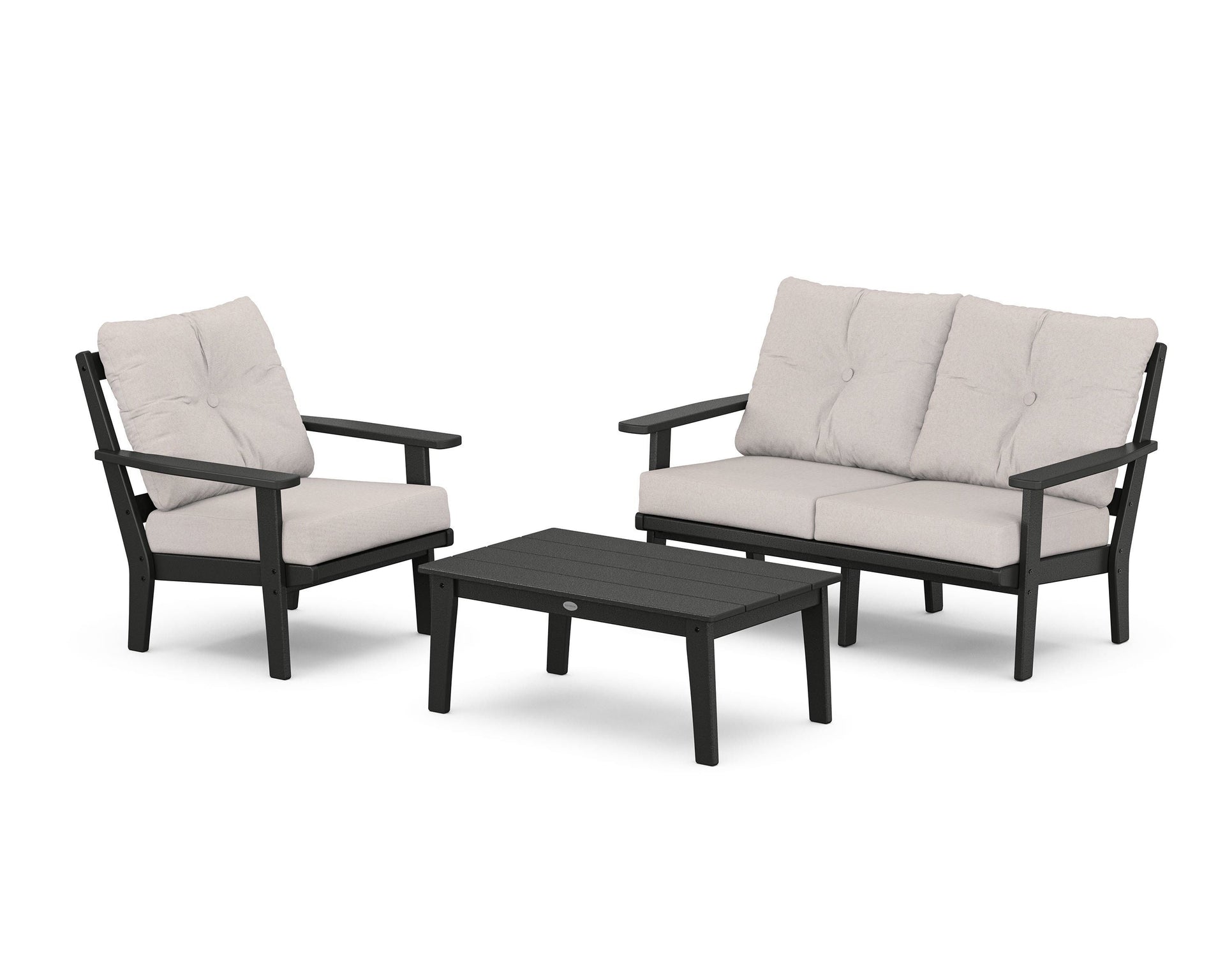Oxford 3-Piece Deep Seating Set with Loveseat