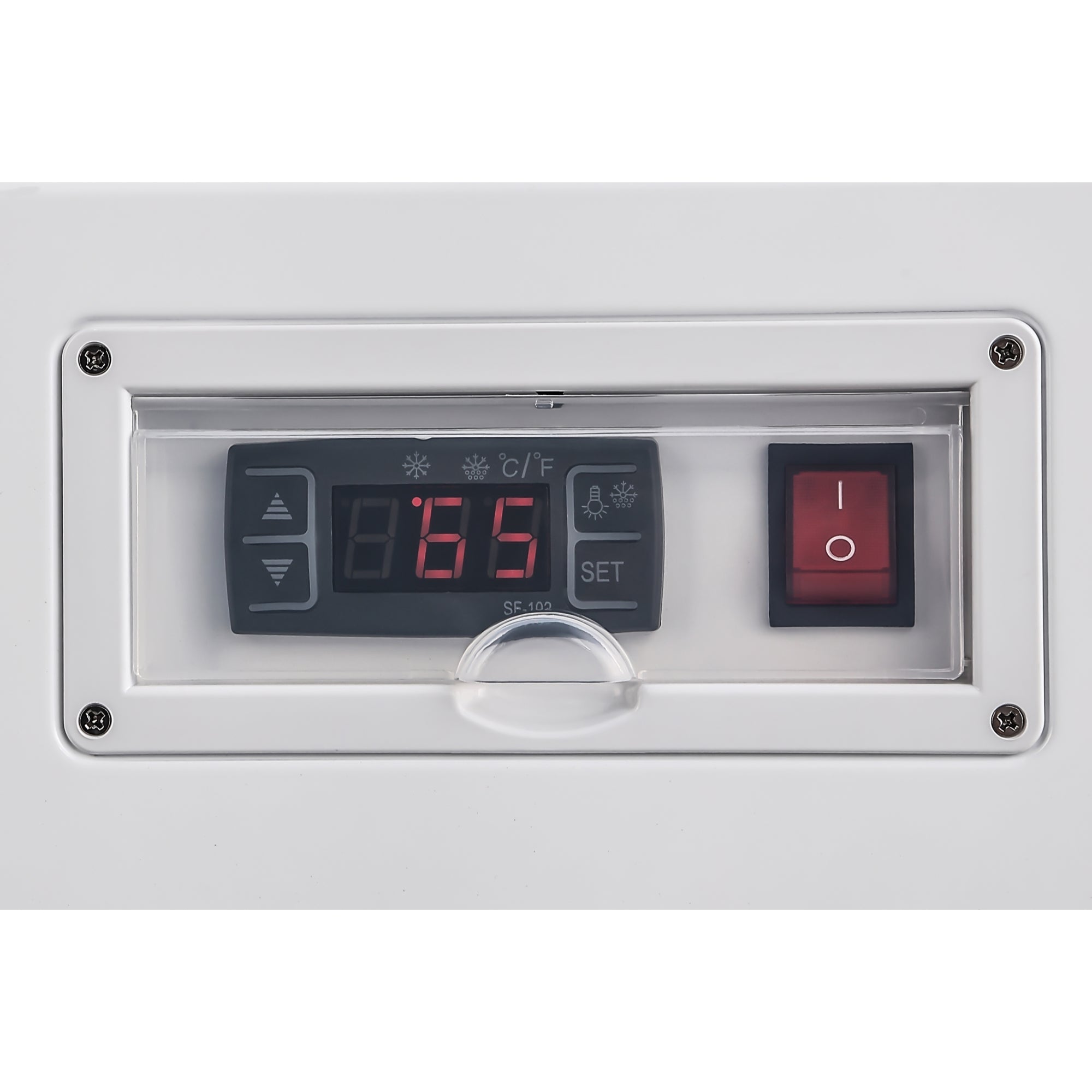48 in. Self-Service Countertop Display Refrigerator in White