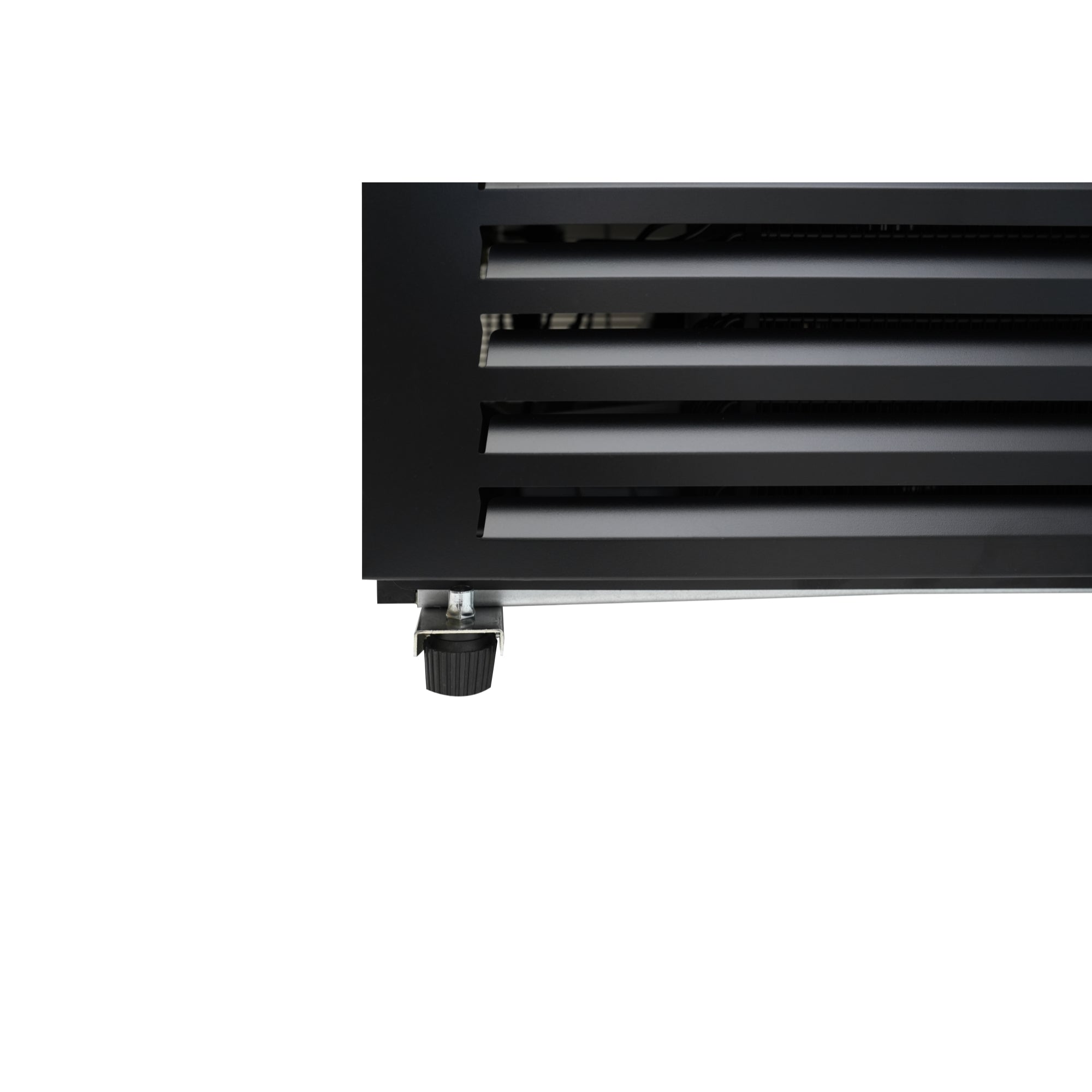 24 in. Commercial One Glass Door Merchandiser Freezer, 12 Cu. Ft. in Black