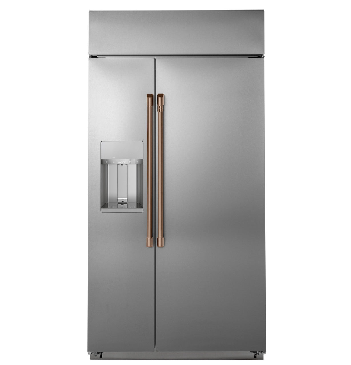 CAFÉ™ 48" Smart Built-In Side-by-Side Refrigerator with Dispenser